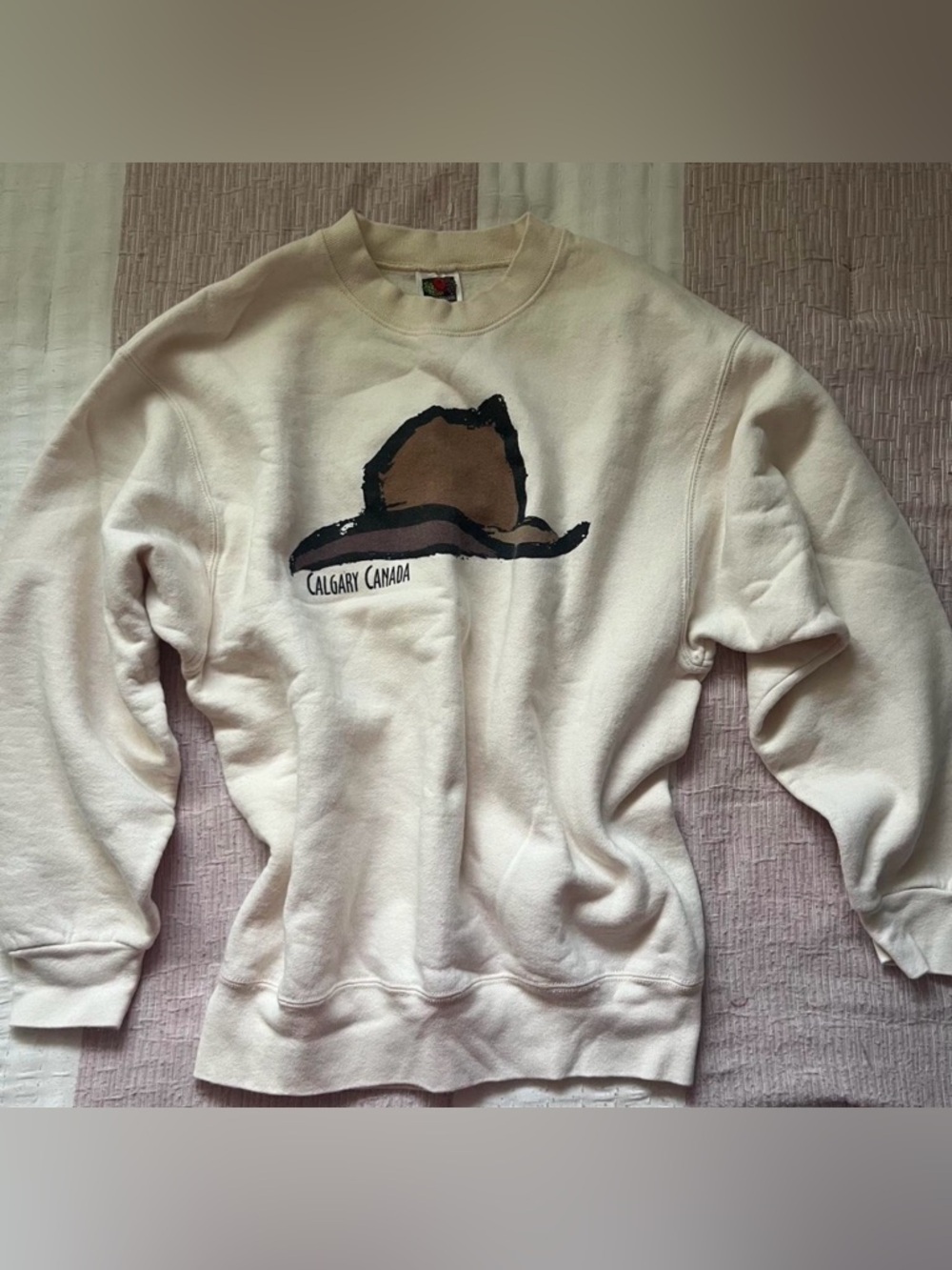 Calgary Canada cowboy hat sweatshirt